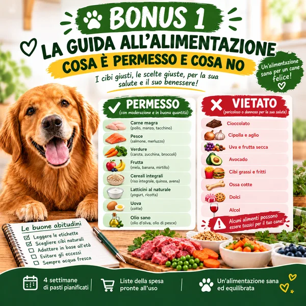 Bonus 1 — La Guida all'Alimentazione